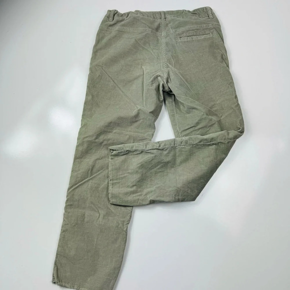 MASSCOB Made In Spain Sage Green Corduroy Straight Leg Pants Size 6 - Picture 11 of 12